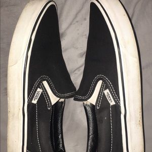Black Slip on Vans !